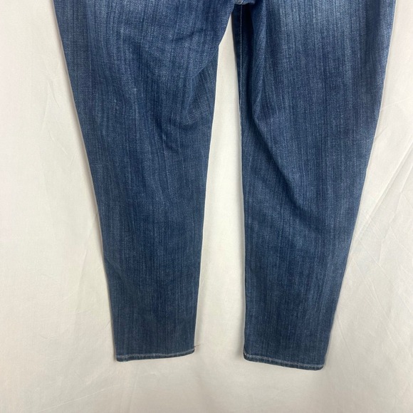 Chico's The So Slimming Girlfriend Ankle Jeans Petite Blue Denim 0.5 Small 6 - Picture 8 of 10